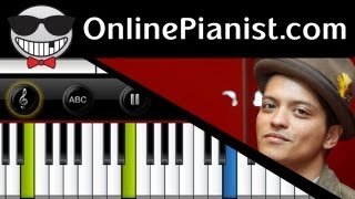 Bruno Mars  Marry You  Piano Tutorial [upl. by Gav470]