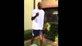 Dikembe Mutombo ice bucket challenge [upl. by Nevag]