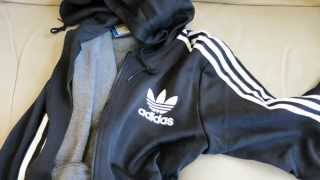 Adidas Track Hoodie Sweat Shirt Top Unboxing [upl. by Ikiv758]