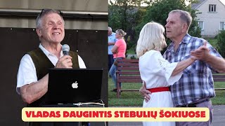 Vladas Daugintis Stebulių šokiuose Lazdijų rajone 2024 06 29 [upl. by Corrine]