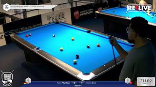 Tamer Altunkaya vs Hamsa SevenDIENSTAGSTURNIER 10BALL 8102024 [upl. by Eusadnilem]