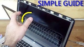 Notebook Packard Bell EasyNote screen replacement [upl. by Lesiram815]