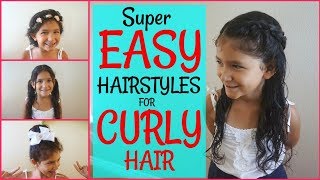 Kids Hairstyles For Curly Hair  Back to School Hairstyles For Curly Hair [upl. by Modeste]