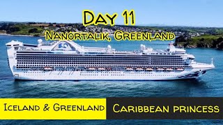 Caribbean Princess Iceland and Greenland cruise last port day Nanortalik [upl. by Akenal700]