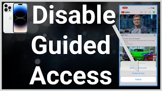 How To Remove Guided Access On iPhone [upl. by Akeimat]