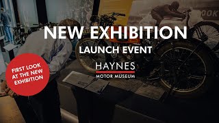 Motorcycle Exhibition Launch at Haynes Motor Museum [upl. by Kamaria757]