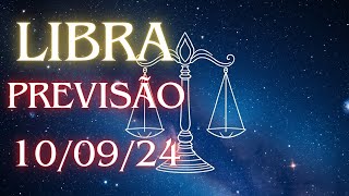 LIBRA PREVISÃO PARA HOJE 10092024  EXPLICADA [upl. by Janella]