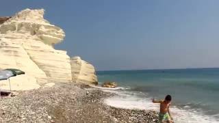 Dog Friendly Beach in Pissouri Prolimnos Παραλια για σκυλους Πισσουρι Προλιμνος Κυπρος [upl. by Kester]