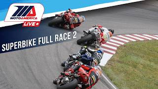 Steel Commander Superbike Race 2 at Brainerd 2024  FULL RACE  MotoAmerica [upl. by Adnawak824]