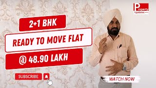 21 BHK Ready to Move Flat with Covred Parking and Lift Near Airport Mohali  4890 [upl. by Aicac]