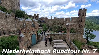 Niederheimbach Rundtour Nr7 auf der Sandkaul mit Burg Sooneck und Siebenburgenblick [upl. by Ralyt790]