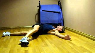 Hip Gluteals Lower Back and Iliotibial Band Stretch [upl. by Trici623]