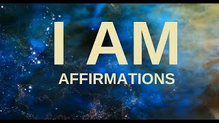 Affirmations for Health Wealth Happiness Abundance quotI AMquot 21 days to a New You [upl. by Brnaba]