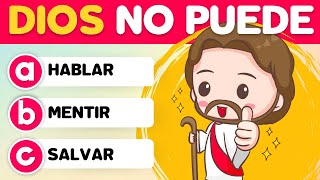 25 PREGUNTAS DE LA BIBLIA SOBRE DIOS 🙌  QUIZ TRIVIA  PREGUNTAS Y RESPUESTAS [upl. by Alejna]