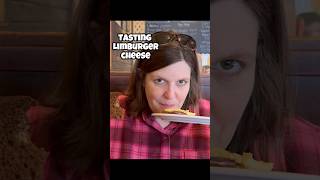 Tasting Limburger Cheese ￼stinkycheese fun foodie [upl. by Icam]