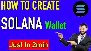 Create solana wallet  solana wallet kaise banaye  sol wallet create  sol account kaise banaye [upl. by Assirroc272]