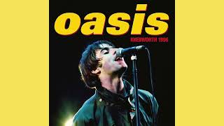 Acquiesce live at Knebworth  Oasis I Guitar Backing Track with Vocals [upl. by Nosrak]