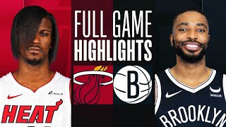 HEAT at NETS  FULL GAME HIGHLIGHTS  January 15 2024 [upl. by Anis]