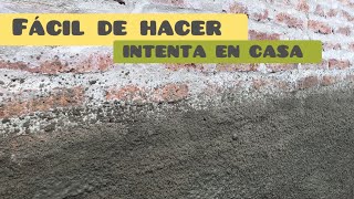 ¿Cómo hacer salpicado en la pared Salpicre [upl. by Ahsinauj]