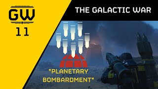 Planetary Bombardment — The Galactic War [upl. by Gizela]