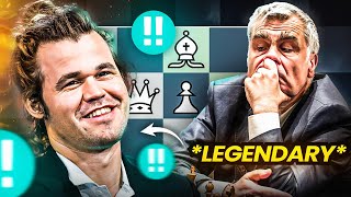 Magnus Carlsen vs Vasyl Ivanchuk  A Legendary Encounter  FIDE World Cup 2023 [upl. by Iahs115]