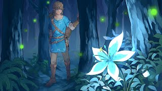 Relaxing Zelda Music in the Forest With Firefly [upl. by Elicia210]