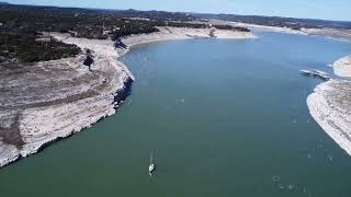 Medina Lake is almost completely dried up [upl. by Demah284]