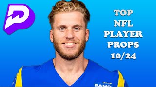 My TOP NFL Player Props for Today 10242024 FREE NFL Best Bets and Player Props [upl. by Innek]