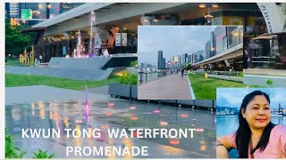 EXPLORING KWUN TONG WATERFRONT PROMENADE AT KOWLOON HONG KONG Arlyn Aquino Vlog [upl. by Blood]