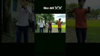 Ncc drill ⚔️⚔️⚔️ Singimari high school ncc drill ⚔️ viral army ncc [upl. by Novi699]