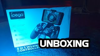 IPEGA 3 IN 1 WIRELESS CONTROLLER UNBOXING [upl. by Ramgad]