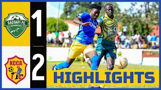 HIGHLIGHTS  Gaddafi FC 12 KCCA FC Fri 5 March 2024 [upl. by Egoreg]