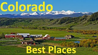 The 10 Best Places To Live In Colorado  Retire Job Family amp Education [upl. by Attenweiler]