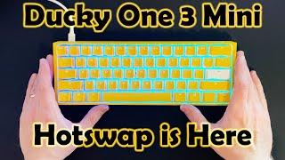 Ducky One 3 Mini Review  Best Compact Keyboard [upl. by Nujra79]