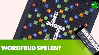 Wordfeud spelen op de iPhone en iPad een uitleg [upl. by Gnouhp]