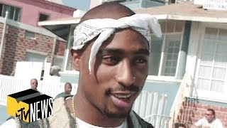 Tupac on Growing Up Poor His Rise to Fame amp His Future 1995  MTV News [upl. by Tabb116]