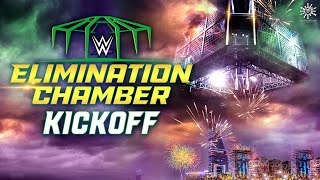 WWE Elimination Chamber Kickoff Feb 19 2022 [upl. by Hollander347]