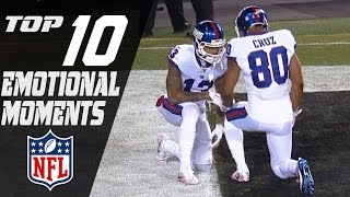 Top 10 Emotional Moments of the 2016 Season  NFL Highlights [upl. by Leaj]