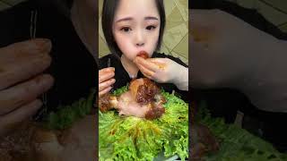 🔥🍽️ ASMR MUKBANG Deliciously Crispy 삼겹살 amp Satisfying Crunchy Bites 🎧🥓🌶️ foodie koreanflavours [upl. by Netfa]