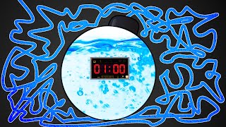 1 Minute Timer Bomb WATER 💦 [upl. by Scholz48]