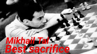 Mikhail Tal vs Lev Polugaevsky Tal chess gamebest game Tal amazing sacrfice Tal a Big mistake [upl. by Leahpar]