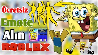 Robloxta quotSüngerBob Dansıquotnı Ücretsiz Nasıl Alırsınız  BU SÜNGERBOB DANS EMOTUNU ALIN [upl. by Cote]