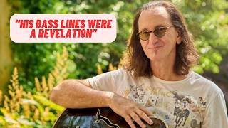 Geddy Lee Names His Favourite Four Bass Players [upl. by Ahsaf]