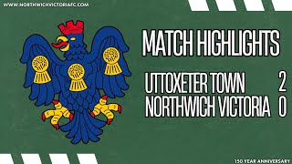 Uttoxeter Town v Northwich Vics  Highlights  291024 [upl. by Alius]