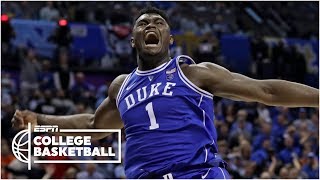 Zion Williamson scores 31 in Dukes win vs North Carolina  College Basketball Highlights [upl. by Aubree80]