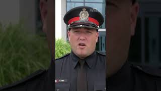 Video captures dramatic highrisk arrest in Kitchener [upl. by Atworth]