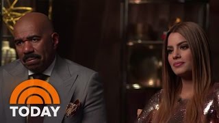 Steve Harvey And Miss Colombia Talk Miss Universe Mistake  TODAY [upl. by Betti442]