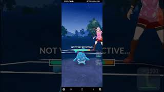 Core breaker in lead gets countered at back pokemongame pokemongo gobattleleague [upl. by Fredrika]