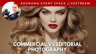 Commercial vs Editorial Photography Live Photography Demo with Lindsay Adler and Nanlite [upl. by Sacci525]