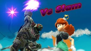 Super Smash Bros Ultimate Daisy Vs Ganondorf Slam [upl. by Soluk136]